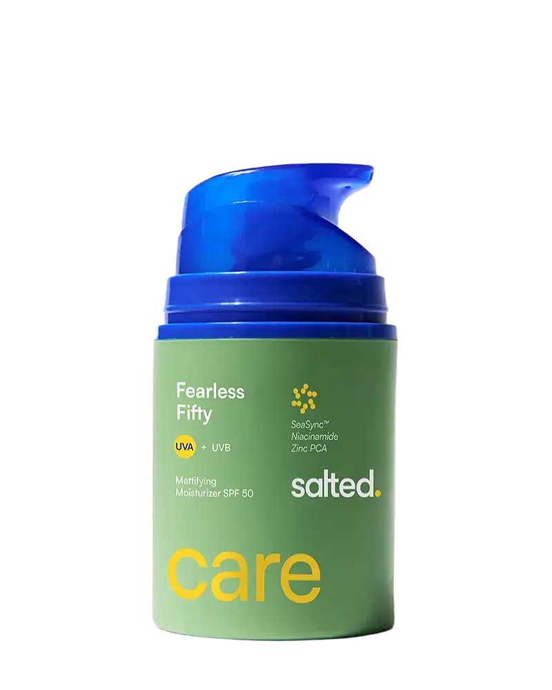 Salted. Fearless Fifty Mattifying Moisturizer SPF 50
