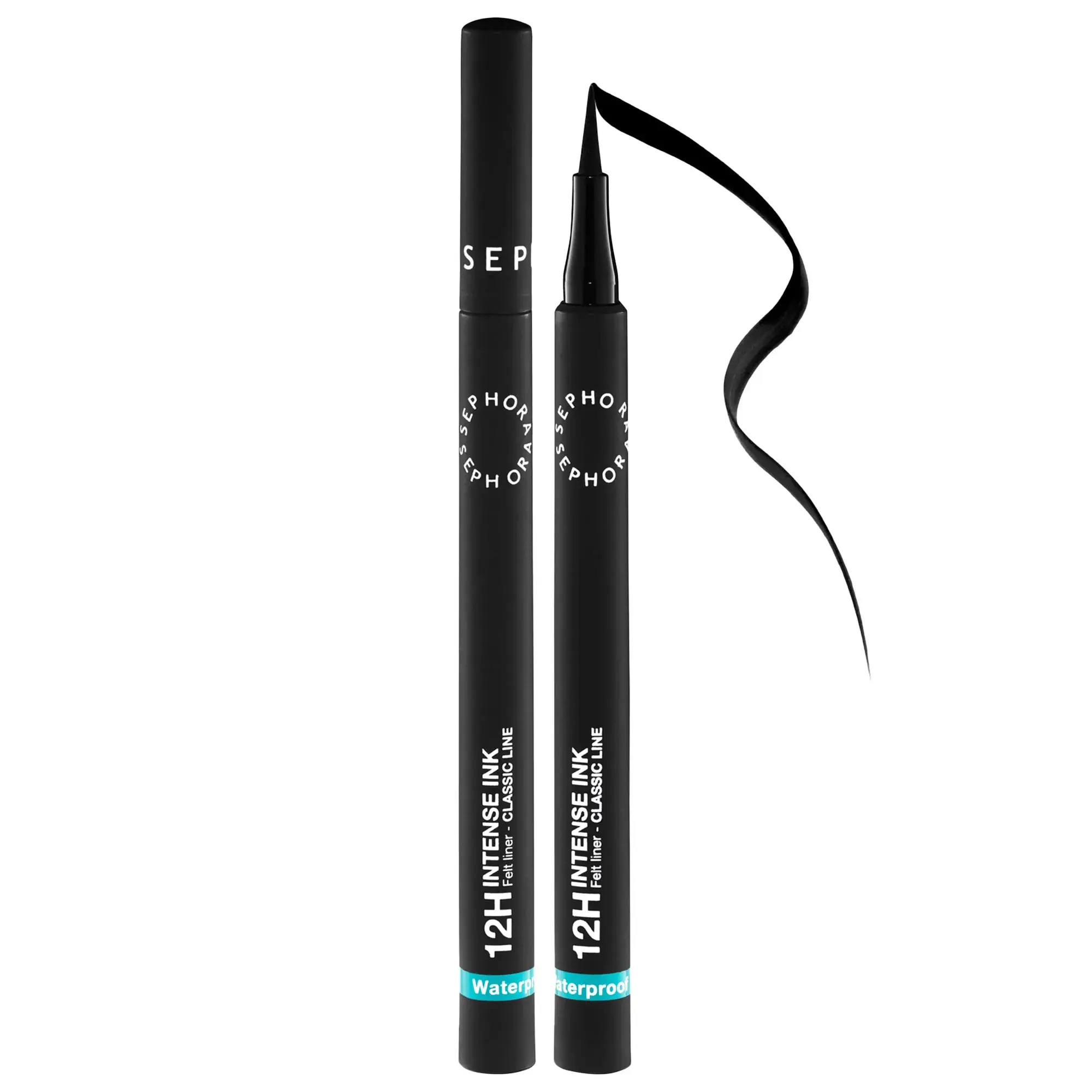 Sephora Collection 12H Waterproof Intense Ink Felt Liner Deep Black