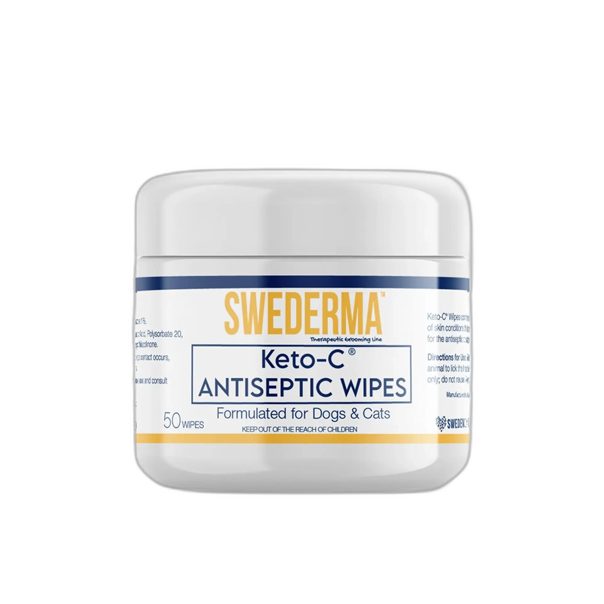 Swedencare Keto-C Antiseptic Wipes