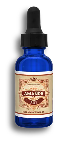 Henri Et Victoria Beard Oil - Preshave Oil Amande
