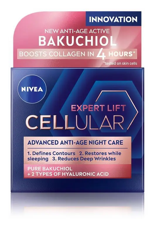 Nivea Cellular Expert Lift Pure Bakuchiol Anti-Age Night Cream