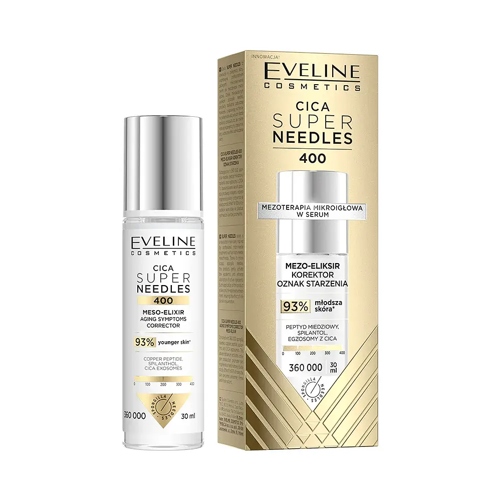 Eveline Cica Super Needles 400 Meso-Elixir Aging Symptoms Corrector