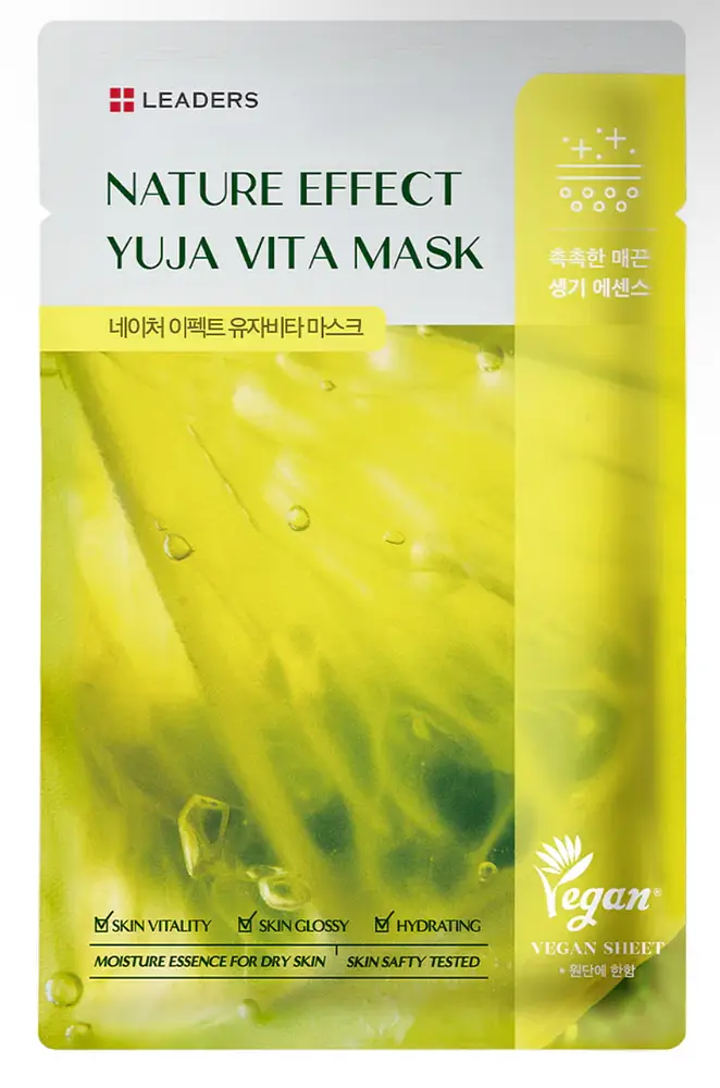 LEADERS Nature Effect Mask Yuja Vita