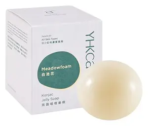 YHKcare Konjac Jelly Soap Meadowfoam