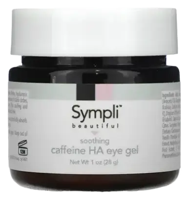Sympli Beautiful Soothing Caffeine Hyaluronic Acid Eye Gel