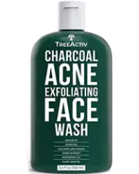 TreeActiv Charcoal Acne Exfoliating Face Wash