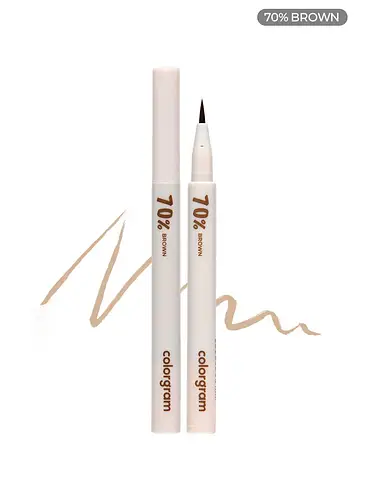 COLORGRAM Shade Re-forming Brush Liner 70% Brown