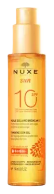 Nuxe Tanning Sun Oil SPF 10 Face And Body