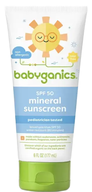 Babyganics Mineral Sunscreen Lotion SPF 50+