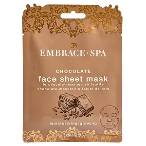 Embrace Spa Face Sheet Mask Chocolate