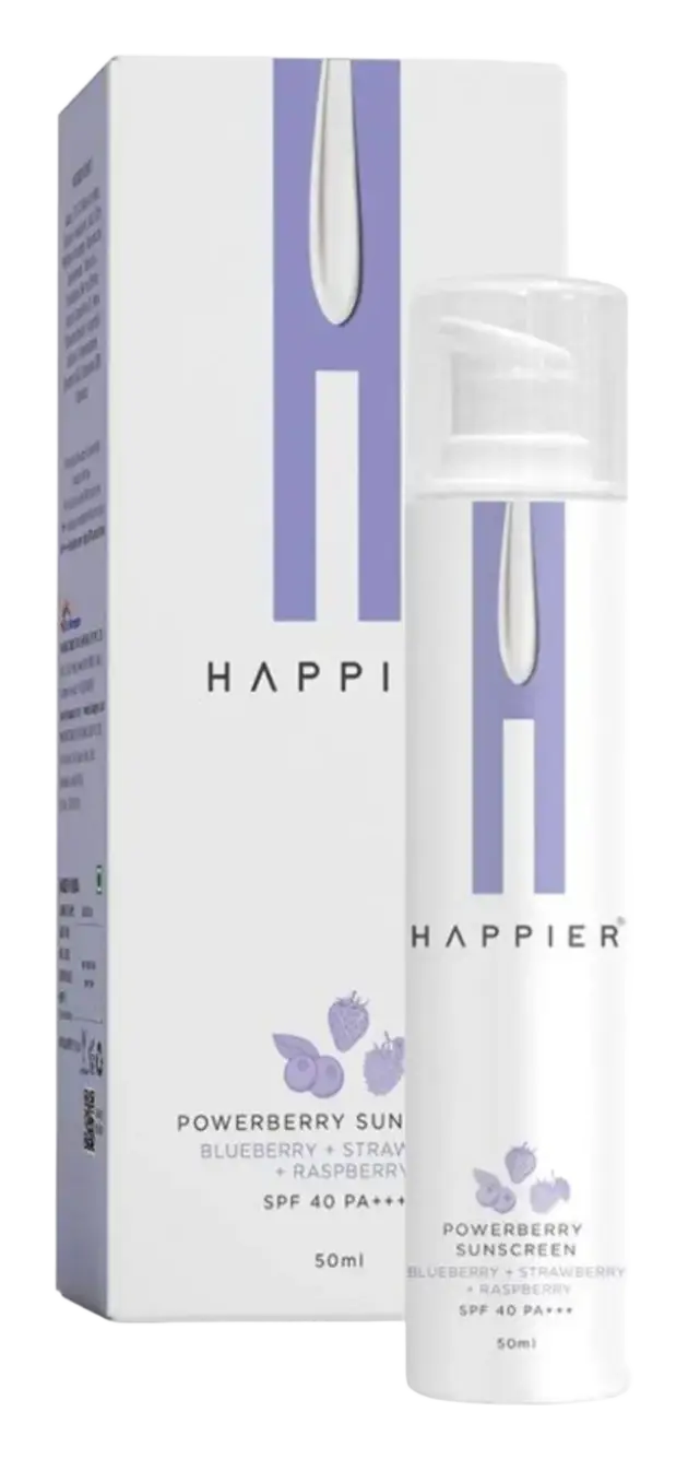 Happier Powerberry Sunscreen  SPF 40 PA+++