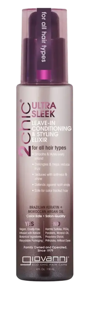 Giovanni 2Chic Ultra Sleek Leave-In Conditioning & Styling Elixir