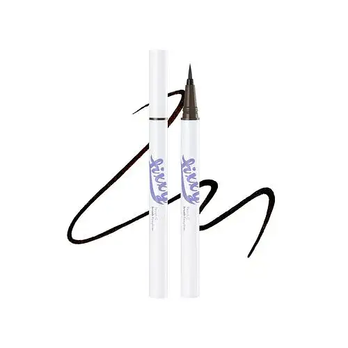 Peach C Brush Fixxyliner #01 Black Brown