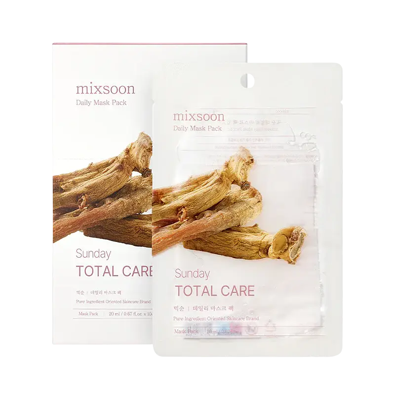 Mixsoon Daily Mask Pack Sunday