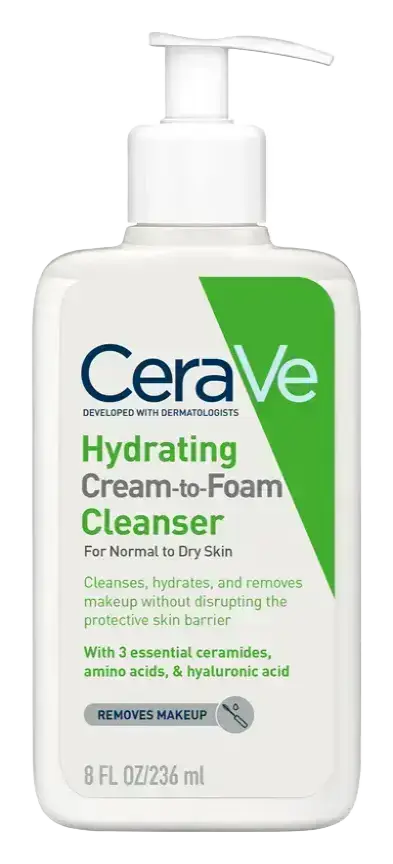 CeraVe Hydrating Cream-To-Foam Cleanser Australia