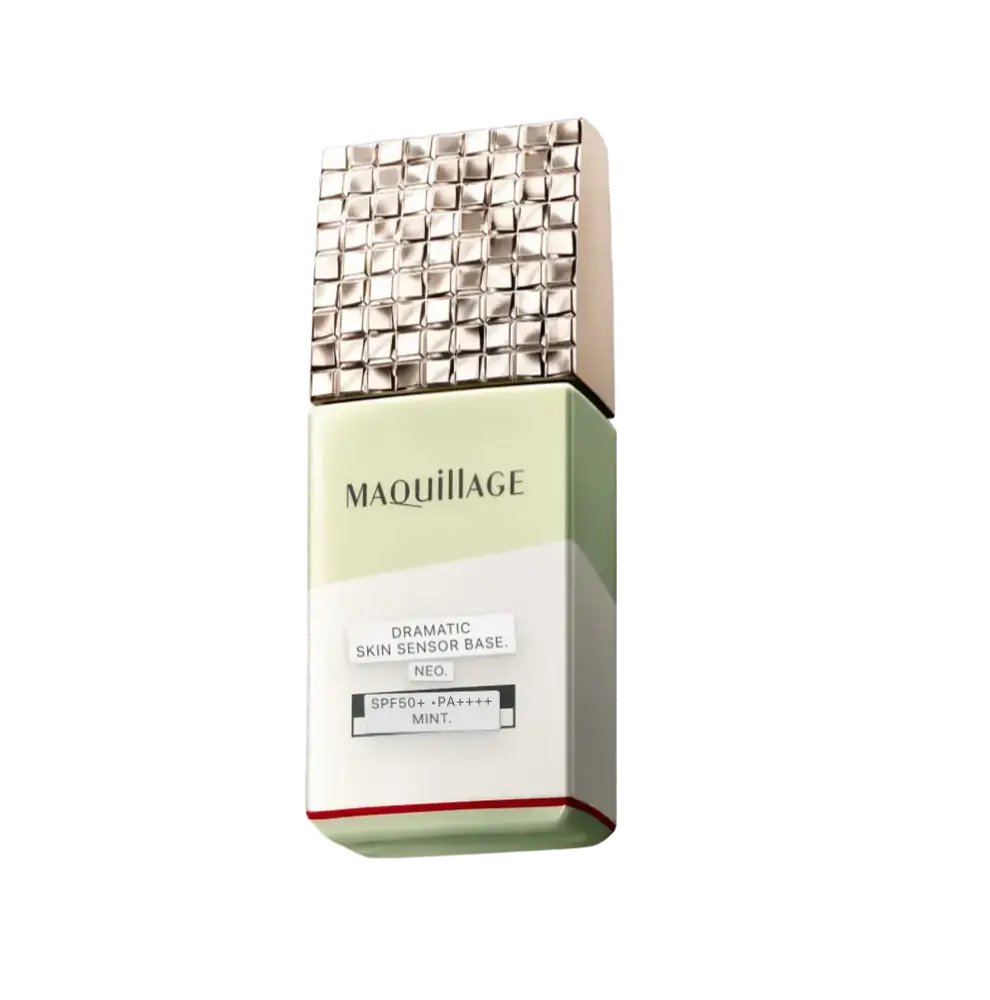 Shiseido Maquillage Dramatic Skin Sensor Base Neo SPF 50+ Mint