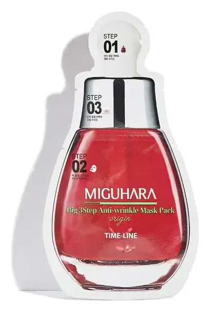 Miguhara Big 3 Step Anti-Wrinkle Mask Pack Origin (Step 1)
