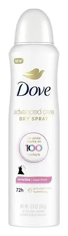 Dove Advanced Care Dry Spray Clear Finish