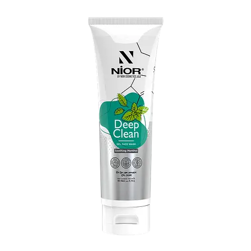 Nior Deep Clean Gel Face Wash Soothing Menthol