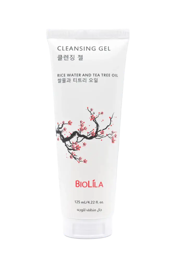 Biolila Rice Water And Tea Tree Oil Cleansing Gel