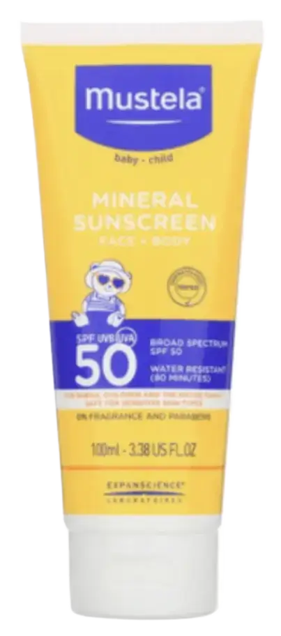 Mustela SPF 50 Mineral Sunscreen Lotion
