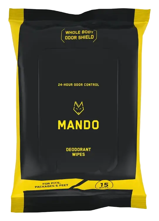 Mando Deodorant Wipes
