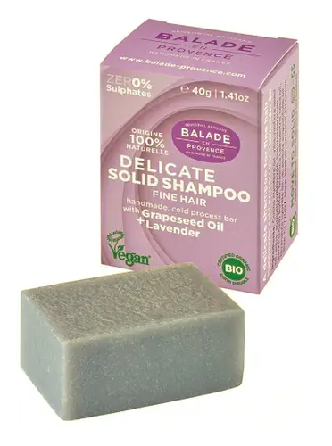 Balade en Provence Delicate Solid Lavender Shampoo - Fine Hair
