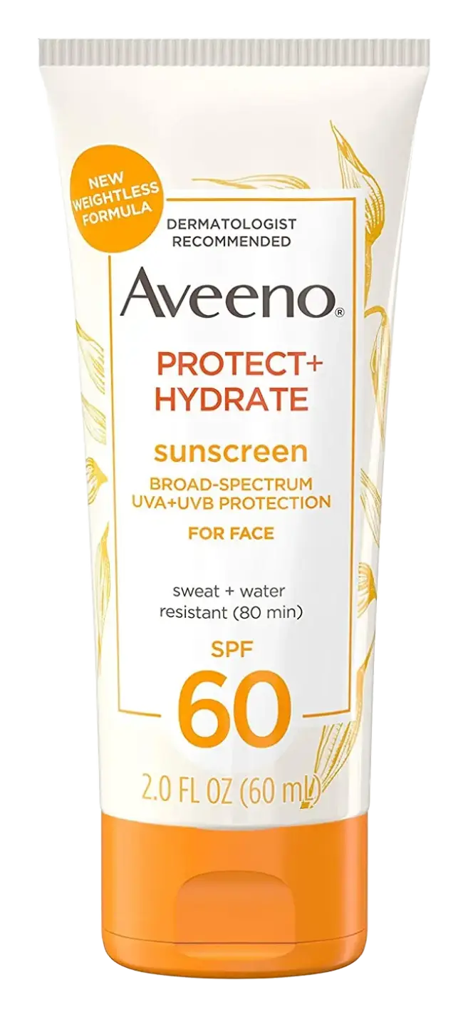 Aveeno Protect + Hydrate Sunscreen For Face SPF 60