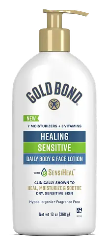 Gold Bond Healing Sensitive Daily Body & Face Lotion