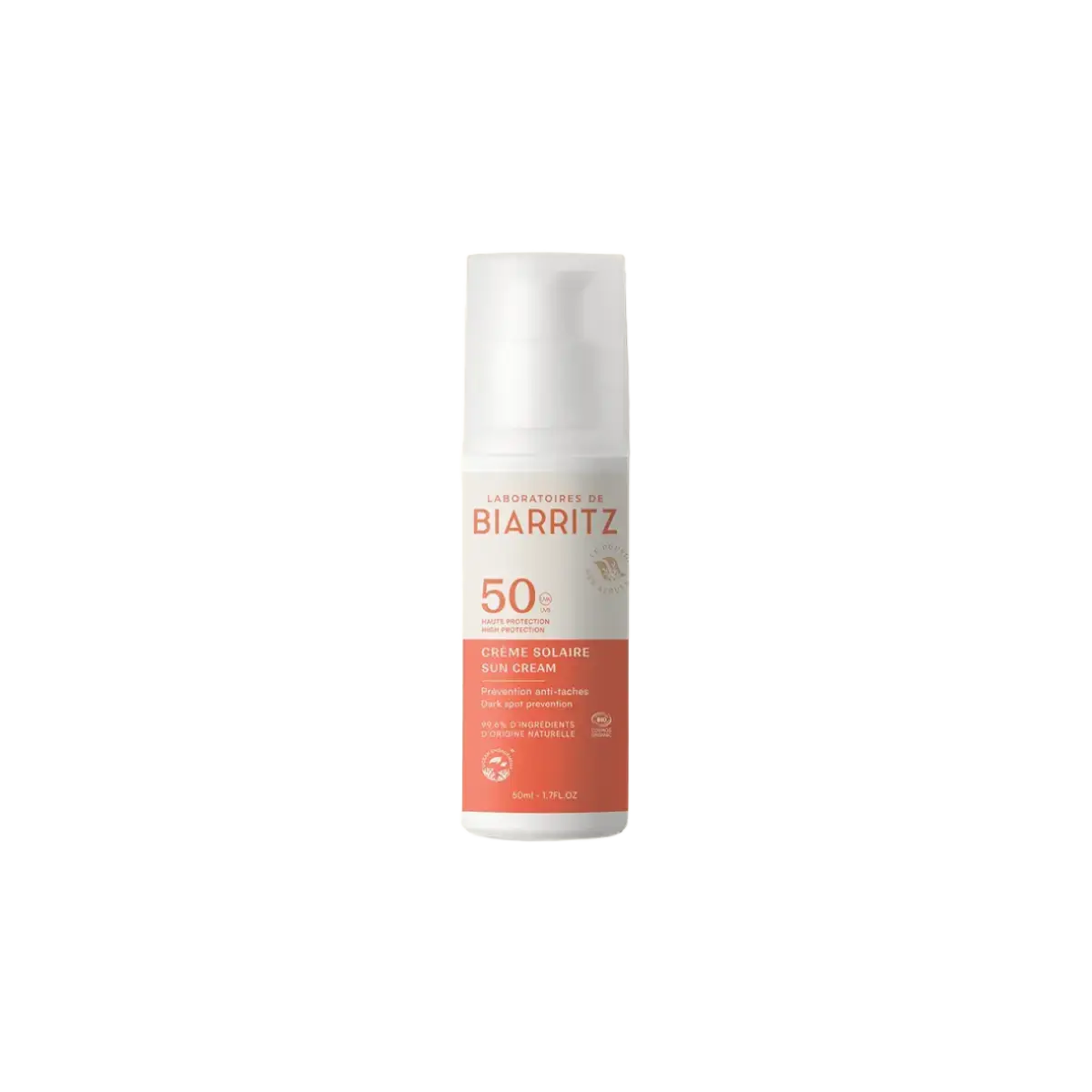Laboratoires de Biarritz SPF50 Face Sun Cream