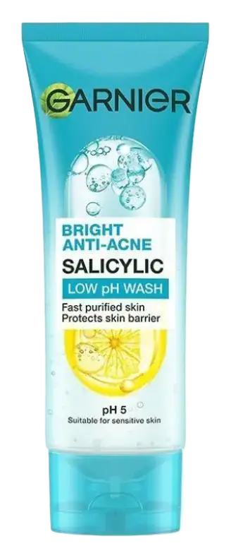 Garnier Bright Anti-Acne Salicylic Low pH Wash