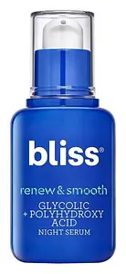 Bliss Renew & Smooth Night Serum