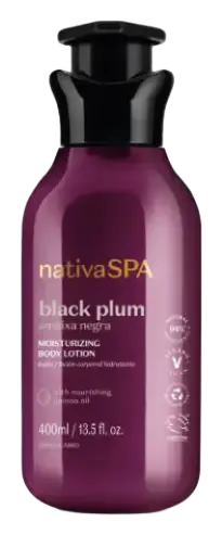 O Boticário Loção Hidratante Nativa Spa Ameixa Negra