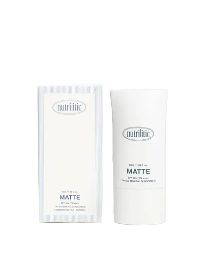 Nutrilitic Matte Tinted Mineral Sunscreen SPF40+ PA++++