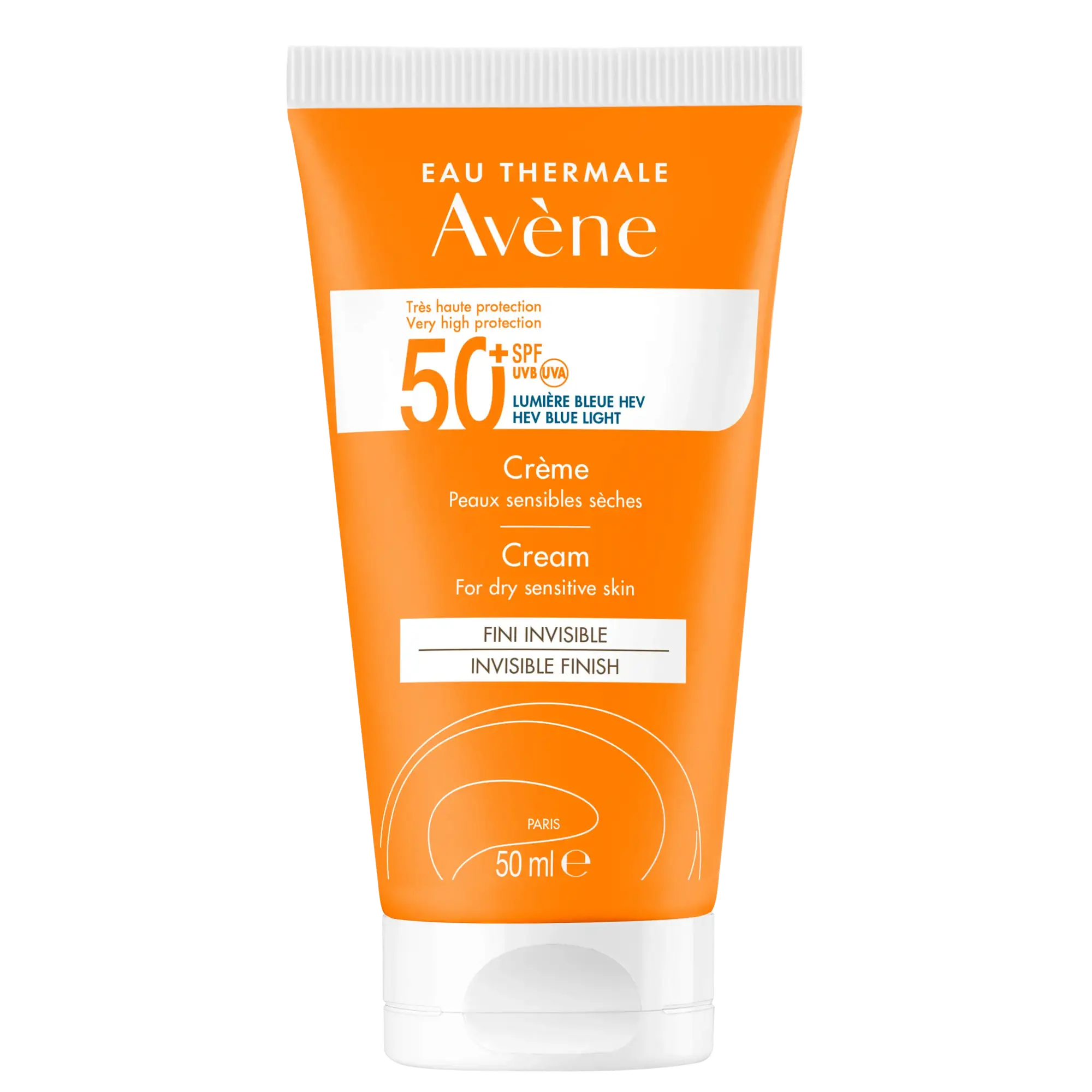 Avène Very High Protection SPF 50+ Dry Sensitive Skin Invisible Finish