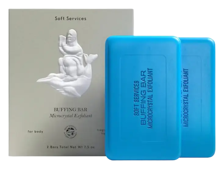 Soft Services Buffing Bar Microcystal Exfoliant