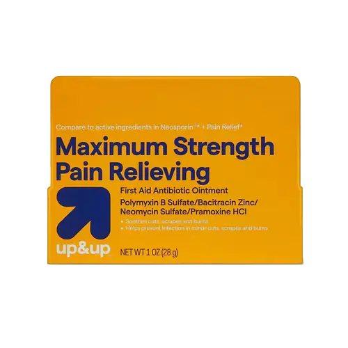 up&up Maximum Strength Pain Relieving First Aid Antibiotic Ointment