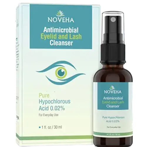 Noveha Antimicrobial Eyelid and Lash Cleanser