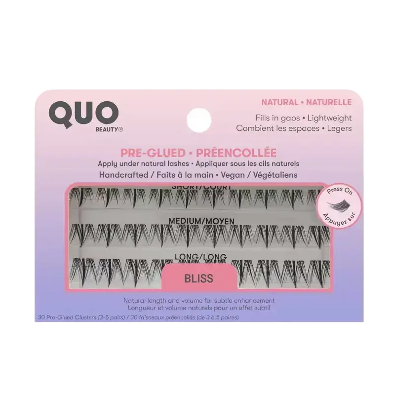 Quo Natural Pre-Glued Cluster Lash Bliss