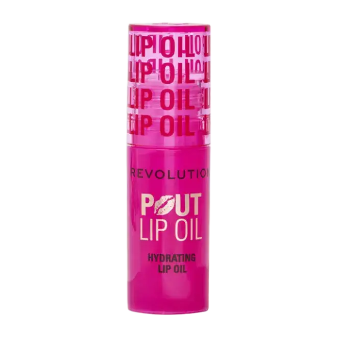 Revolution Beauty Pout Lip Oil Raspberry Pink
