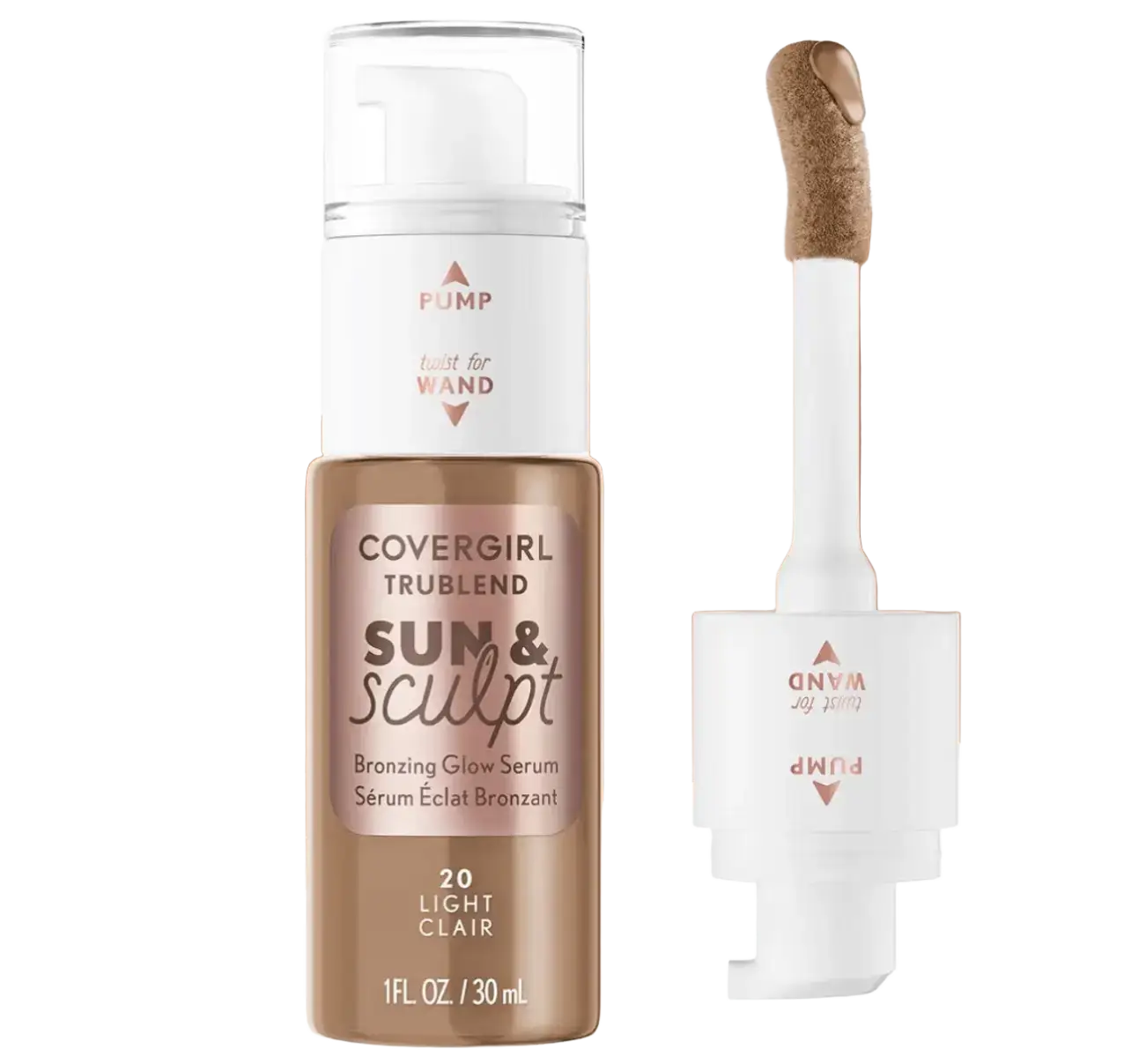 Covergirl TruBlend Sun & Sculpt Bronzing Glow Serum 20 Light