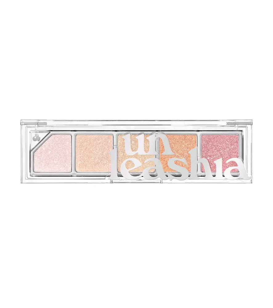 Unleashia Mood Shower Face Palette Highlighter 100 Ballerina Shower