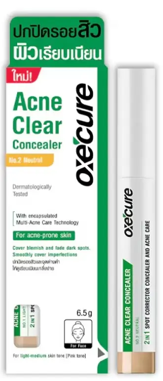 Oxecure Acne Clear Concealer 2 Neutral