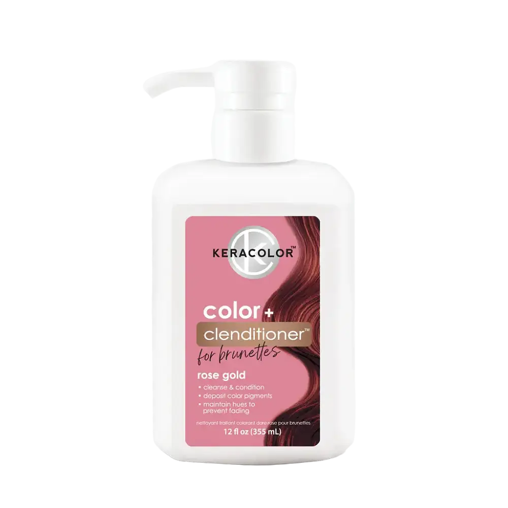 Keracolor Color + Clenditioner For Brunettes Rose Gold