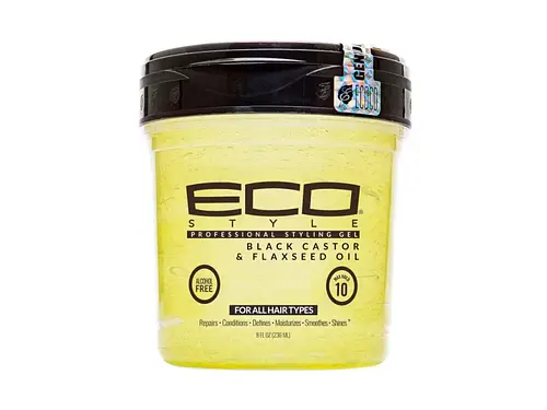 Eco Style Black Castor & Flaxseed Oil Styling Gel