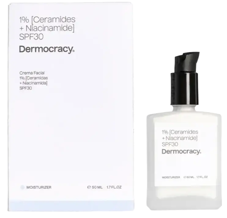Dermocracy Hidratante 1% (Ceramidas + Niacinamida) SPF 30