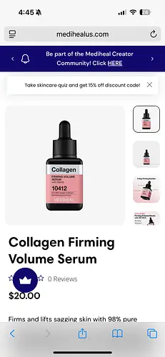 Mediheal Collagen Firming Volume Serum