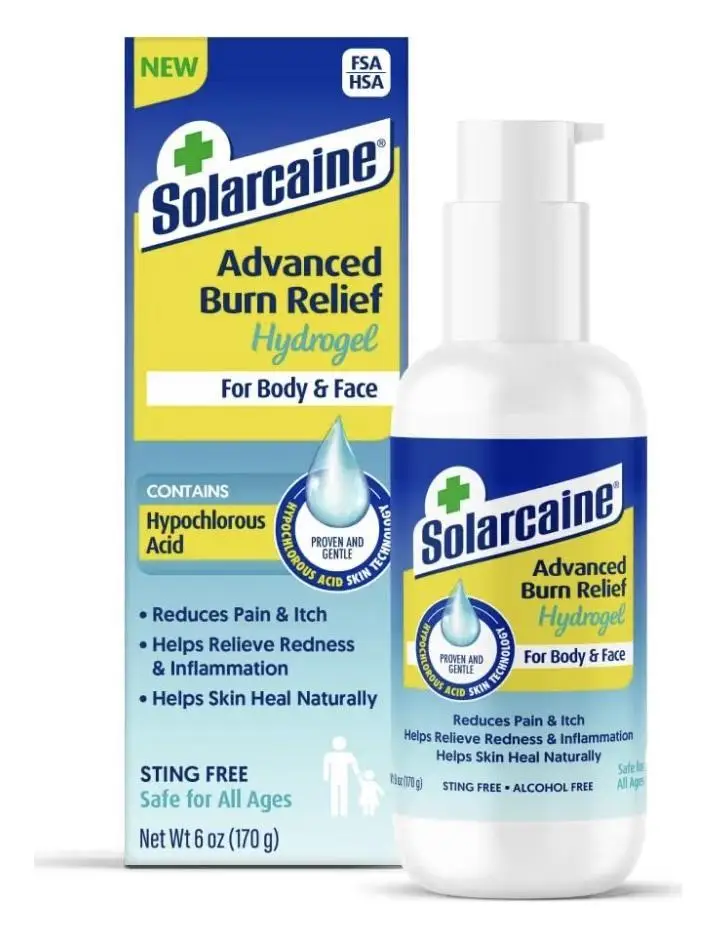 Solarcaine Advanced Burn Relief Hydrogel