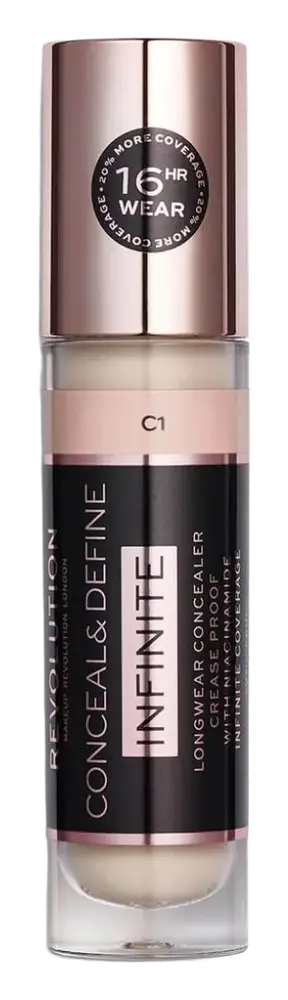 Revolution Beauty Conceal & Define Infinite Longwear Concealer C1