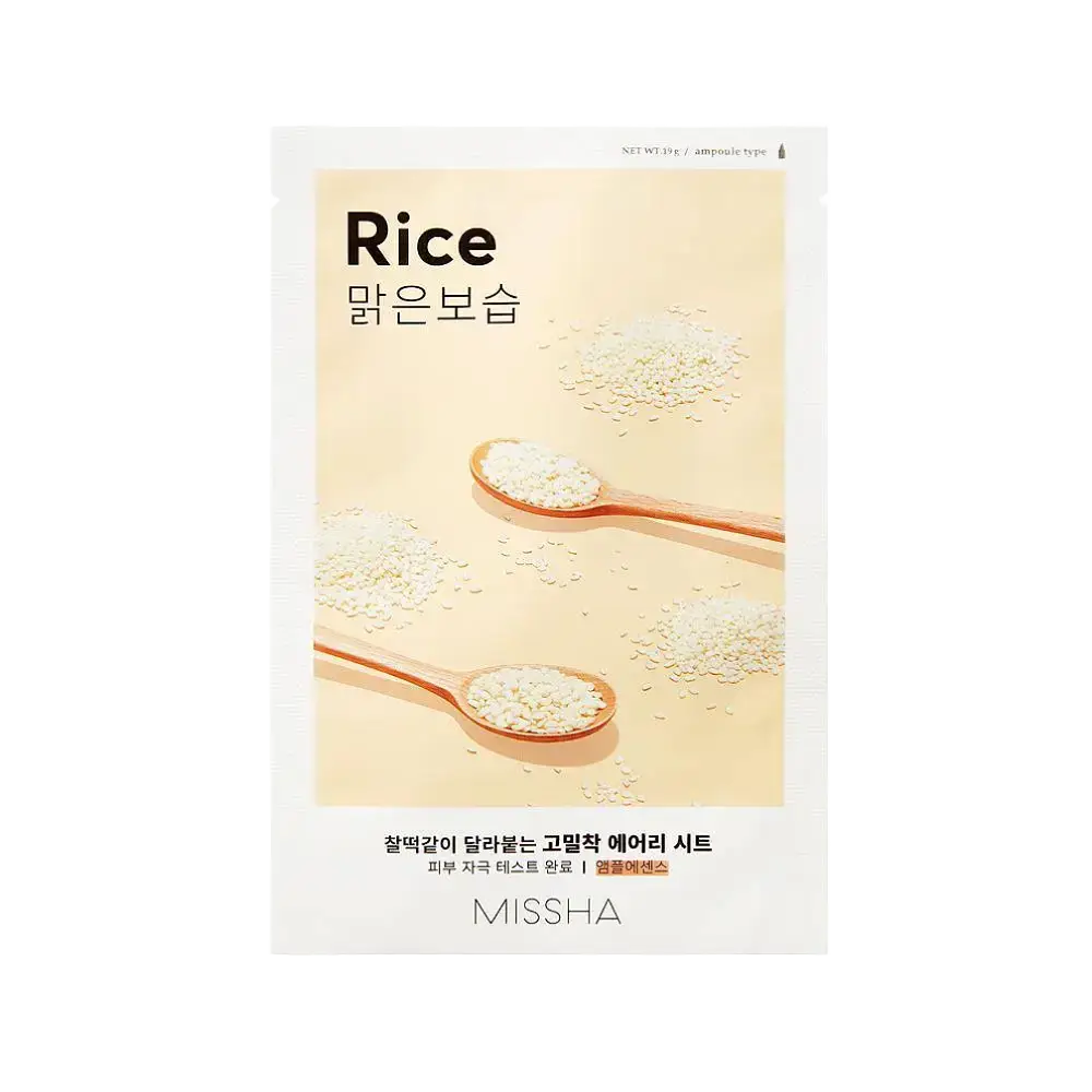 Missha Airy Fit Sheet Mask Rice